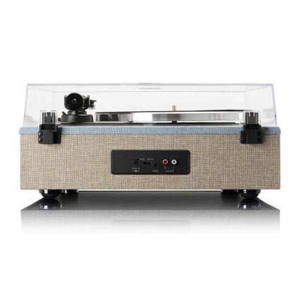 Lenco Bluetooth Turntable, Integrated Speakers 40 Watt RMS, RCA Out and AUX-in LS-440BUBG