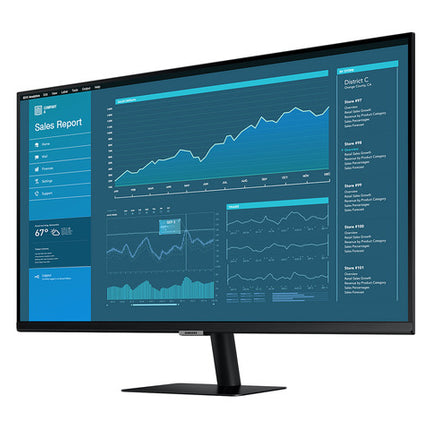 Samsung Smart Monitor M5 reference 3; actual used condition and stand may vary