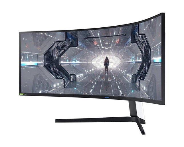 Samsung Odyssey G9 49-inch monitor reference 1; actual used condition and stand may vary