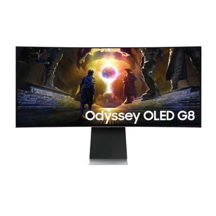 Samsung 34-Inch Odyssey OLED G8 Ultra-WQHD Curved Gaming Monitor – LS34DG850SUXEN