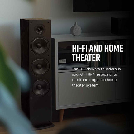 Polk Audio T50 Floor-Standing Tower Speaker (Single)