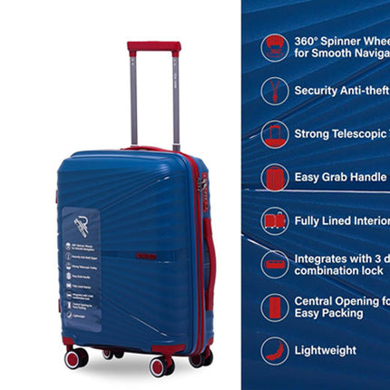 Reflection Lightweight Hardshell Trolley Suitcase TBT22HCP2BU849