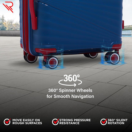Reflection Lightweight Hardshell Trolley Suitcase TBT22HCP2BU849