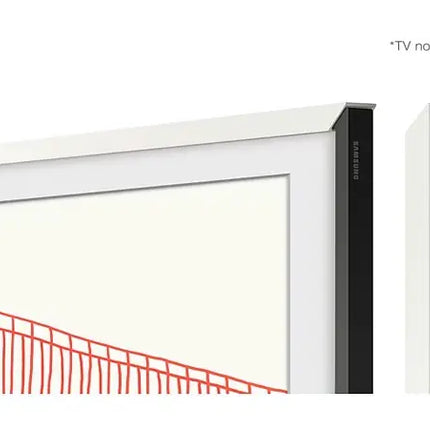 Samsung White bezel detail