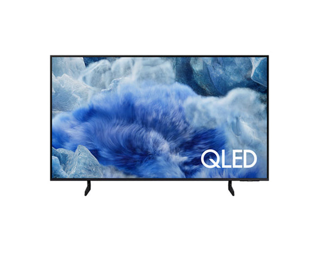Samsung 50Q8F 50 inch QLED 4K Smart TV with Quantum Dot display, HDR10+, 500Hz refresh rate, AI upscaling, and Tizen smart OS.