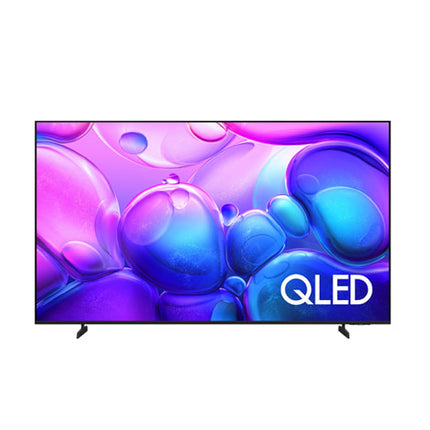 Samsung 55Q6F 55 inch QLED 4K Smart TV with Quantum Dot technology, HDR10+, smart Tizen OS, vibrant colors, and sleek design.