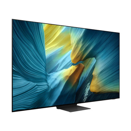 Samsung 55S95F 55 Inch 4K QD OLED Smart TV with OLED HDR Pro Real Depth Enhancer Pro and Dolby Atmos