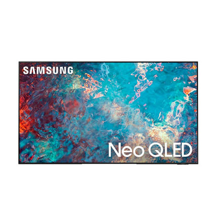 Samsung 55QN85A 55-inch Neo QLED 4K Smart TV with 120Hz refresh rate, Quantum HDR, Dolby Atmos sound & ultra-slim premium design.