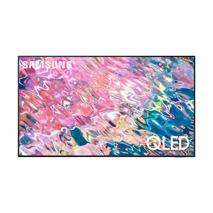 Samsung 65Q60B 65 inch QLED 4K Smart TV with Quantum Dot technology, Dual LED, HDR10+, Motion Xcelerator & Smart Hub streaming apps.