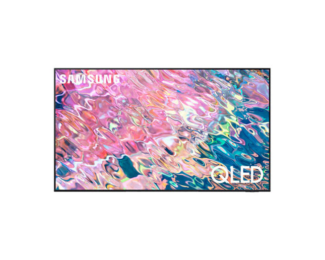 Samsung 65Q60B 65 inch QLED 4K Smart TV with Quantum Dot technology, Dual LED, HDR10+, Motion Xcelerator & Smart Hub streaming apps.