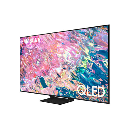 Samsung 65Q60B QLED Display with Slim Bezel Design and Motion Xcelerator for Smooth Fast Action Viewing Experience