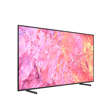Samsung 65Q60C QLED Display with Slim Bezel Design and Motion Xcelerator for Smooth Sports and Gaming Experience