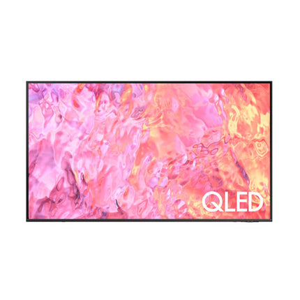 Samsung 65Q60C 65 inch QLED 4K Smart TV with Quantum Dot technology, Dual LED, HDR10+, Motion Xcelerator & Smart Hub streaming apps.