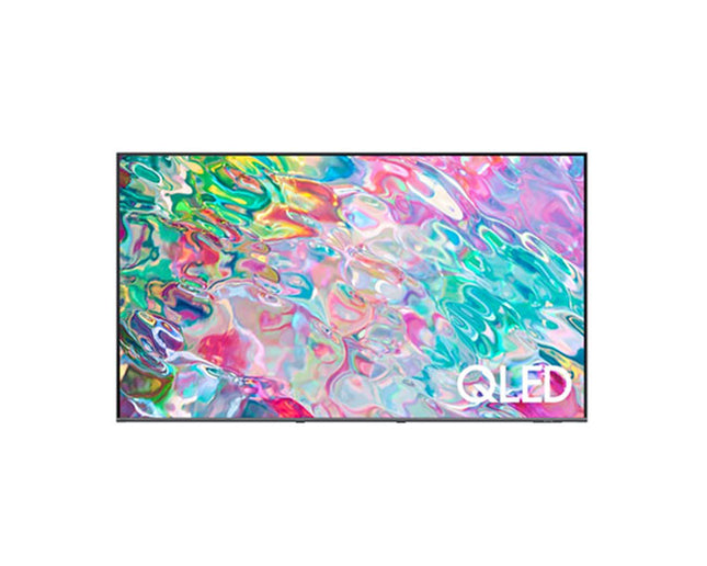 Samsung 65Q75B 65-inch QLED 4K Smart TV with 100Hz Refresh Rate, Quantum Dot technology, Motion Xcelerator, HDR, Dual LED & Tizen OS smart features.