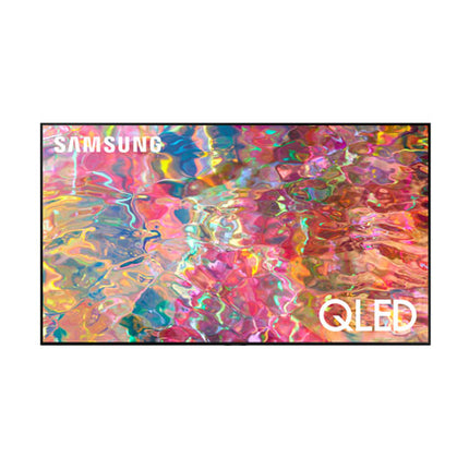 Samsung 65Q80B 65 inch QLED 4K Smart TV with Direct Full Array, 120Hz refresh rate, Quantum HDR, Object Tracking Sound and Smart Hub apps.