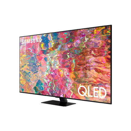 Samsung 65Q80B Smart Television with Motion Xcelerator Turbo and Slim Bezel Design for Smooth Gaming and Immersive Viewing