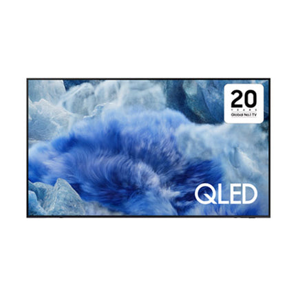 Samsung 65Q8F 65-inch QLED 4K Smart TV with 50Hz, Quantum Dot technology, HDR, smart features, enhanced contrast & immersive cinematic picture quality.