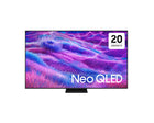 Samsung 65QN80F 65 inch Neo QLED 4K Smart TV with 144Hz refresh rate, Quantum HDR+, AI upscaling, immersive sound, and smart features.