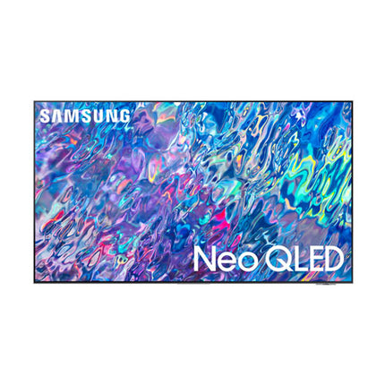 Samsung 65QN85B 65 inch Neo QLED 4K Smart TV with Mini LED, 120Hz refresh rate, Neural Quantum Processor 4K, Quantum HDR and Dolby Atmos sound.