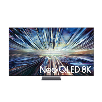 Samsung 65QN900D 65 inch Neo QLED 8K Smart TV with 240Hz refresh rate, Quantum Matrix Pro, AI 8K upscaling, HDR, and immersive sound.