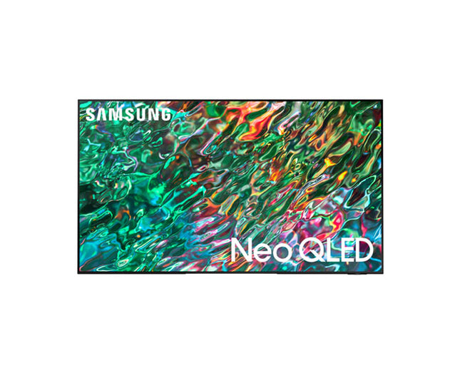 Samsung 65QN90B 65-inch Neo QLED 4K Smart TV with Mini LED, 120Hz refresh rate, Neural Quantum Processor 4K, Quantum HDR 2000 and Dolby Atmos.