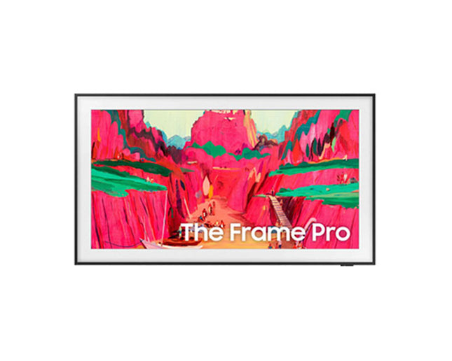 Samsung 75LS03F PRO 75 inch 4K QLED The Frame TV with Art Mode, Quantum HDR, 144Hz refresh rate & premium lifestyle design.