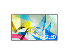 Samsung 75Q80T 75-inch 4K QLED Smart TV with Direct Full Array, Quantum HDR, 120Hz refresh rate and AI upscaling.