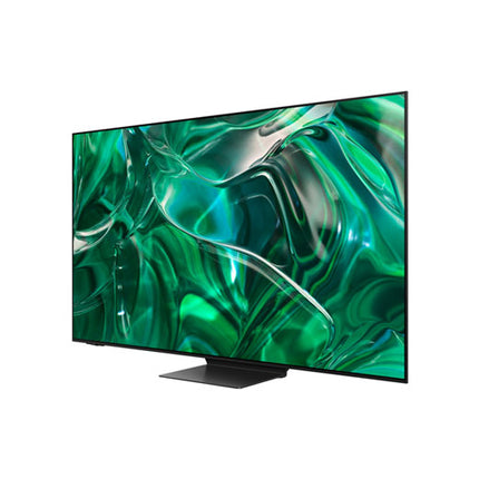 Samsung 77S95C 4K Smart TV with 144Hz Motion Xcelerator Turbo Pro and AI Powered Upscaling