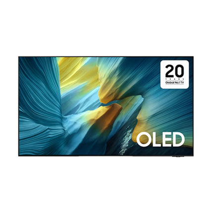 Samsung 83S95F 83 inch 4K OLED Smart TV with Quantum HDR OLED+, 165Hz refresh rate, AI processor and ultra-slim premium design.
