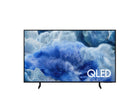 Samsung 85Q8F 85 inch QLED 4K Smart TV with Quantum Dot, HDR10+, 50Hz refresh rate, AI upscaling, and smart Tizen OS features.