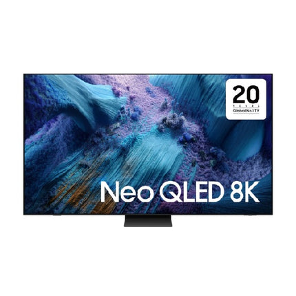 Samsung 85QN990F 85-Inch Neo QLED 8K Smart TV with NQ8 AI Gen3 Processor Mini LED Glare Free Display Dolby Atmos and 144Hz Refresh Rate