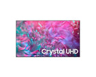 Samsung 98DU9000 98 inch 4K UHD Smart TV with 120Hz Motion Xcelerator, Crystal Processor 4K, HDR, gaming features, and immersive big-screen entertainment.