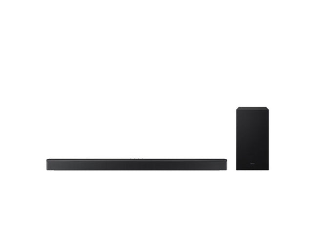 Samsung HW-B760F 5.1ch soundbar with Dolby Audio, wireless subwoofer, rear speakers & powerful surround sound for immersive home theater.