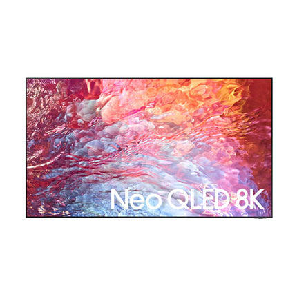 Samsung QN700B 8K Neo QLED Smart TV with 120Hz refresh rate, Quantum Processor 8K, Mini LED backlight, Quantum HDR 2000 and Dolby Atmos sound.