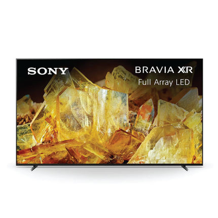Sony 75X90L 75 inch Full Array LED 4K Smart TV with Cognitive Processor XR, 100Hz refresh rate, HDR, and immersive Google TV features.