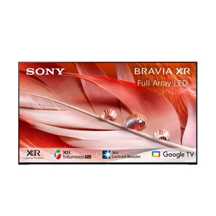 Sony 55X90J 55-inch 4K HDR Smart TV with 120Hz refresh rate, Full Array LED, Google TV & immersive Dolby Vision audio.