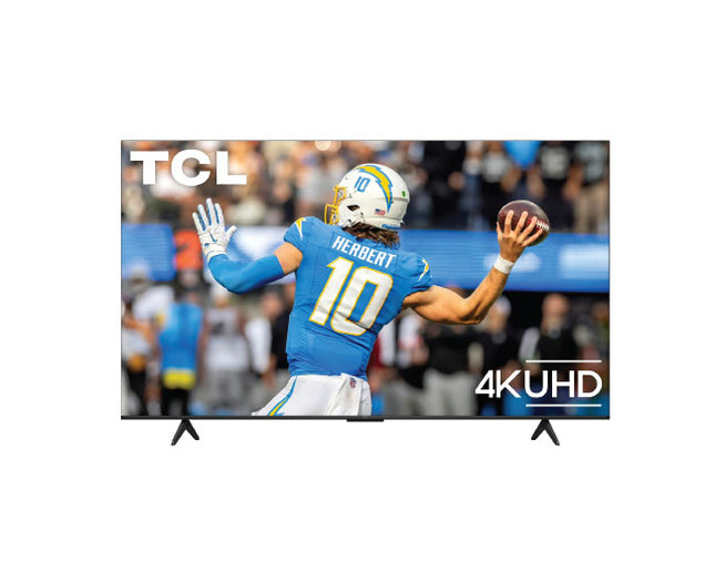 TCL 75S571G 75 inch 4K UHD Smart TV with HDR, Google TV, Dolby Audio, voice control, sleek design, and immersive home entertainment.