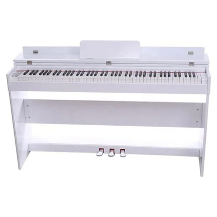 Megarya M803 Digital Piano 88 Weighted Keys Glossy White with French DREAM Sound Source