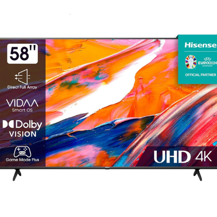 Hisense 58 Inch E6K UHD 4K VIDAA Smart TV
