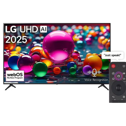 LG 75 Inch UA85 4K AI Smart TV 75UA8500