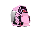 Thermaltake AH T200 Pink Micro ATX Tempered Glass Gaming PC Case