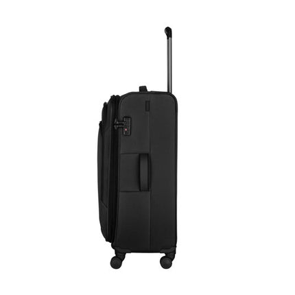 Wenger Vibrave 68cm Softcase Expandable Check In Luggage Trolley 4 Double Wheels