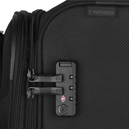 Wenger Vibrave 68cm Softcase Expandable Check In Luggage Trolley 4 Double Wheels