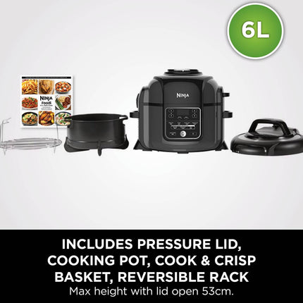 Ninja Foodi OP300ME 7-in-1 Multi-Cooker 6L