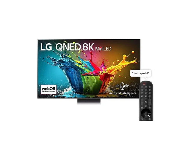 LG 86 Inch QNED99 MiniLED 8K 120Hz Smart TV 2024 86QNED99T6B
