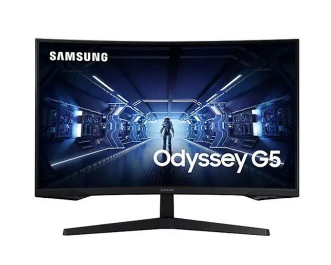Samsung 27 Inch Odyssey G5 WQHD 144Hz 1000R Curved Gaming Monitor LC27G55T