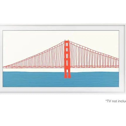 Samsung 50 Inch Modern White Bezel for The Frame TV VG-SCFA50WTBXC