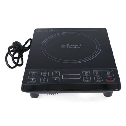 Russell Hobbs T2 Single Induction Cooktop, 2000W with Temperature Control and 3-Hour Timer