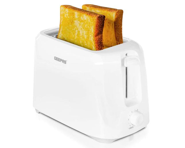 Geepas GBT36515N 2-Slice Bread Toaster, 700W, 6 Browning Levels, Removable Crumb Tray