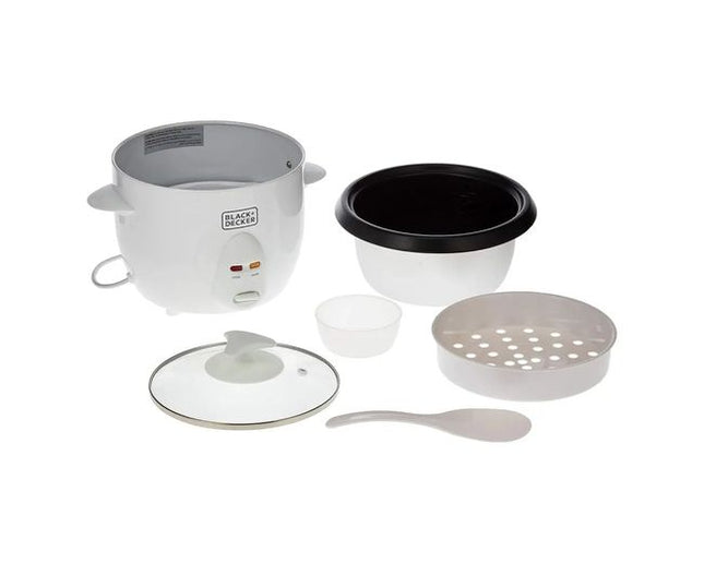 Black+Decker RC1050-B5 Non-Stick Rice Cooker, 1L, 400W